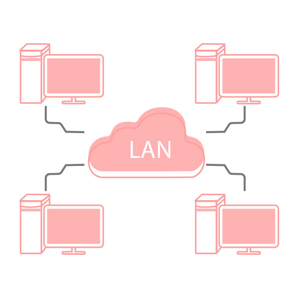 What are the advantages and benefits of LAN network?
